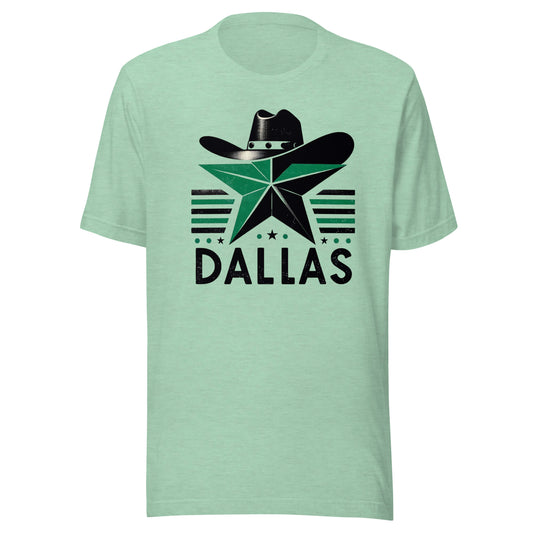 Dallas Rink Roots: The Urban Vintage Hockey Collection Unisex t-shirt