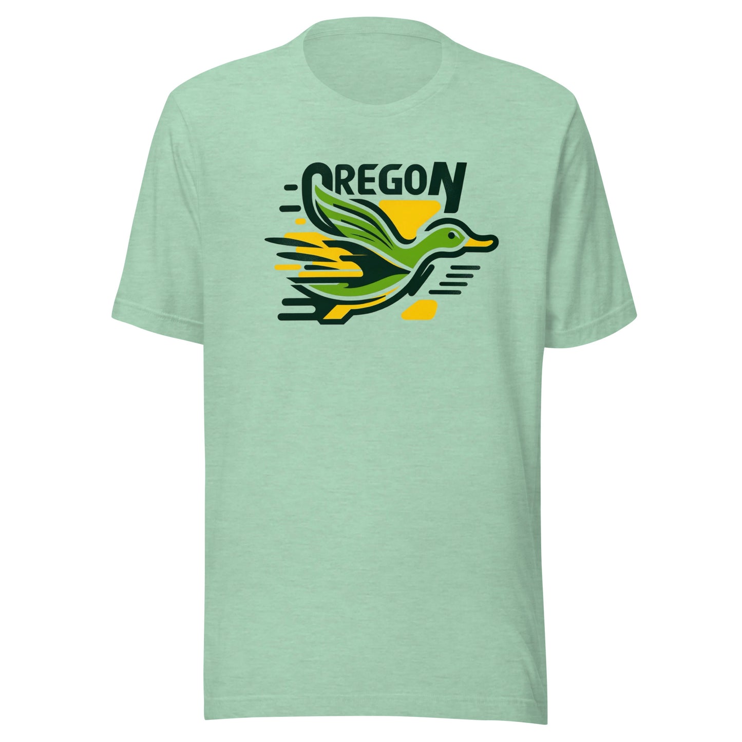 Eugene Ducks Gridiron Vintage Rustic GameDay Threads Unisex Tee