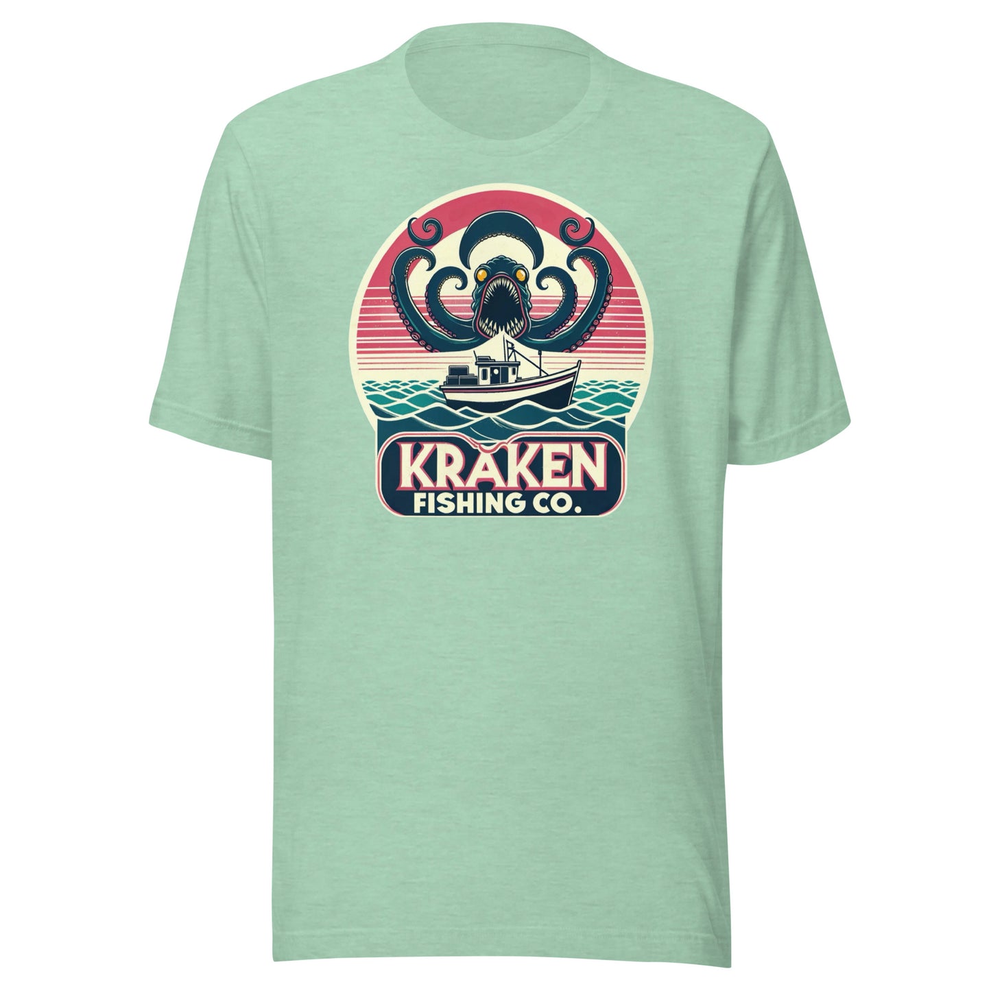 Kraken Fishing Co. - Catching the Un-catchable Unisex t-shirt