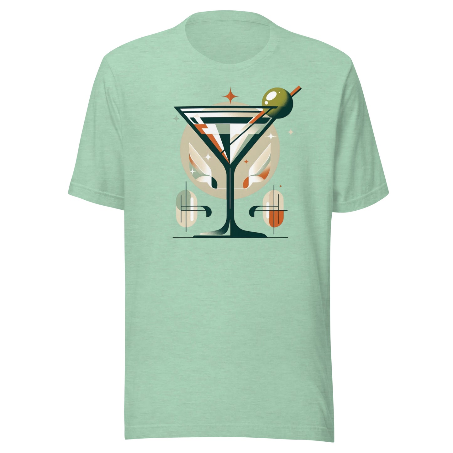Martini ‘Full Send Saturday’ Mid-Century Modern Drinks Series Unisex t-shirt
