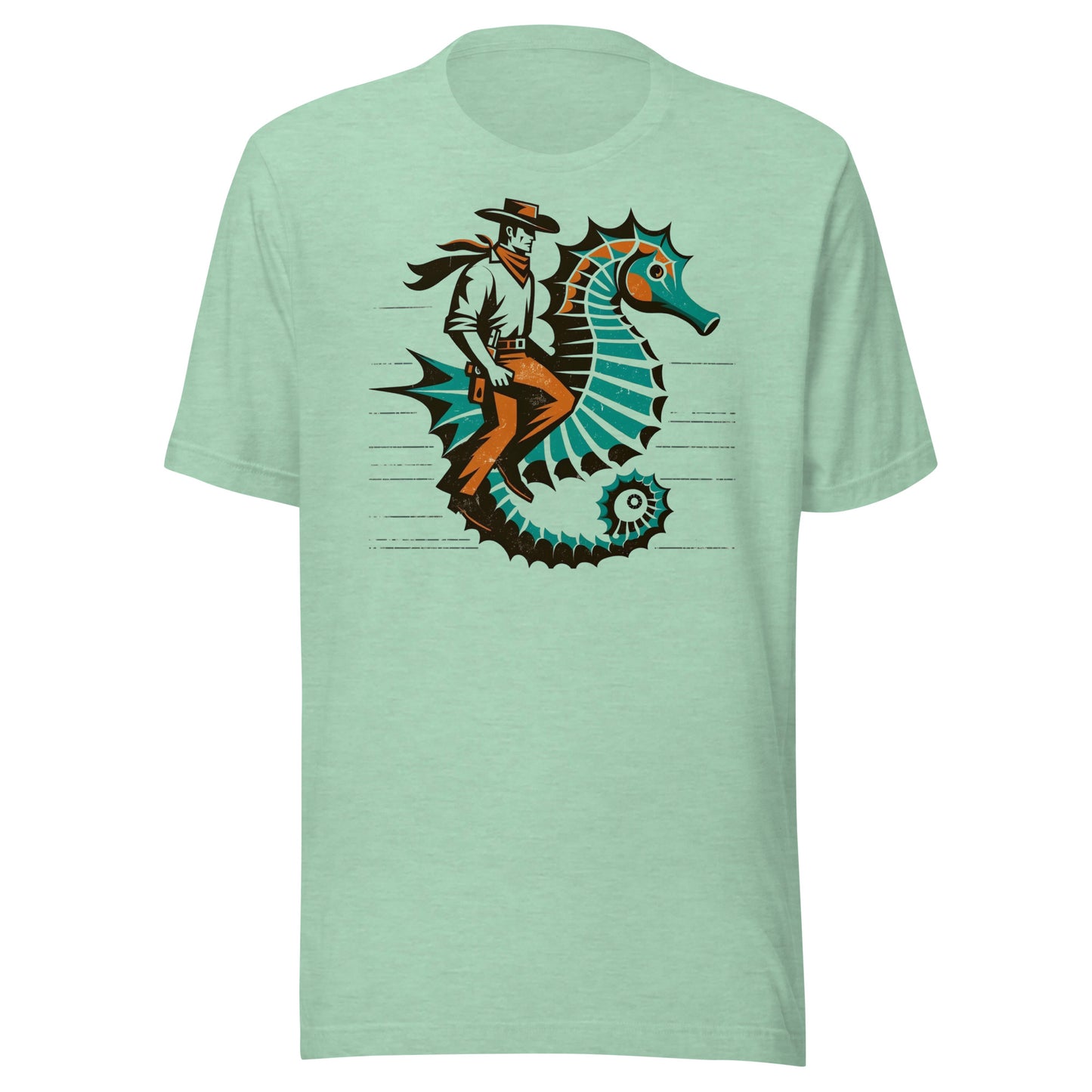 Cowboy Seahorse Sea Adventure Unisex t-shirt