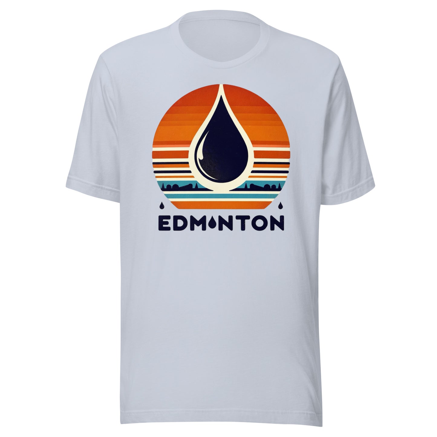 Edmonton Rink Roots: The Urban Vintage Hockey Collection Unisex t-shirt