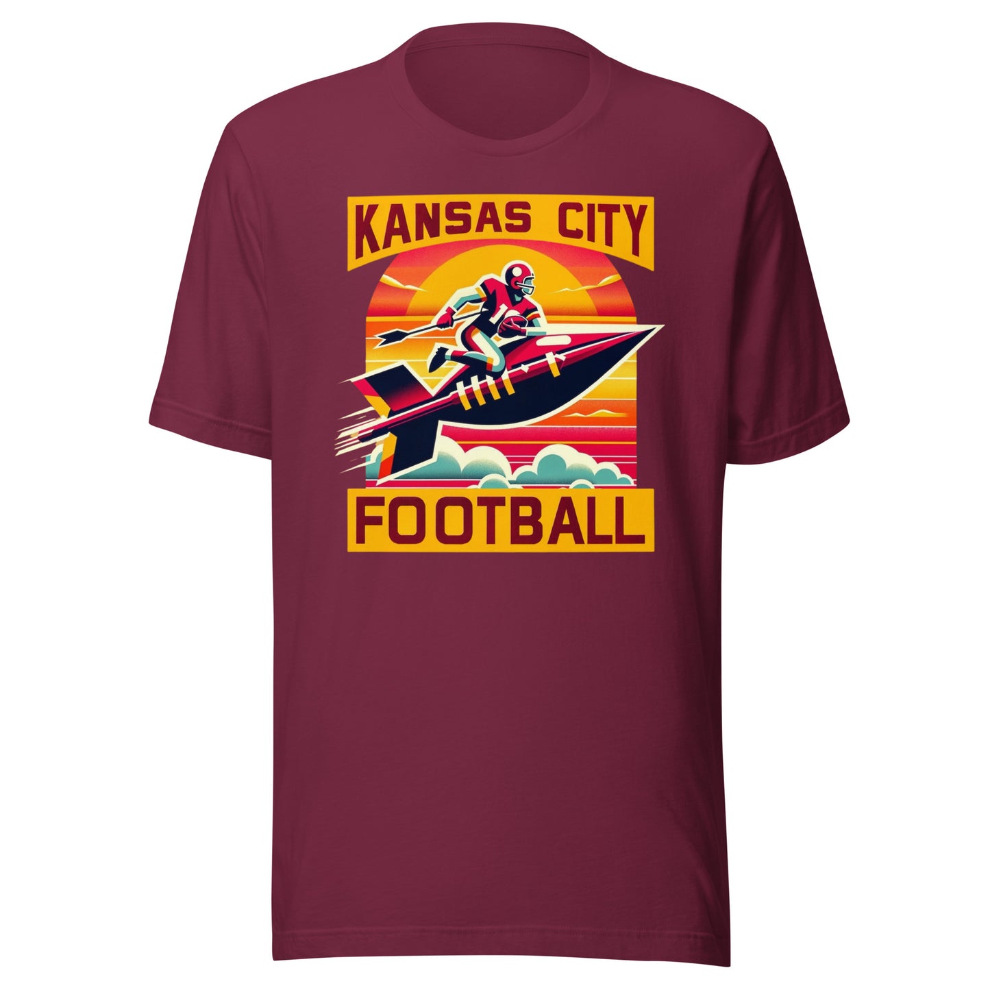 Kansas City Football Rocketman Unisex t-shirt