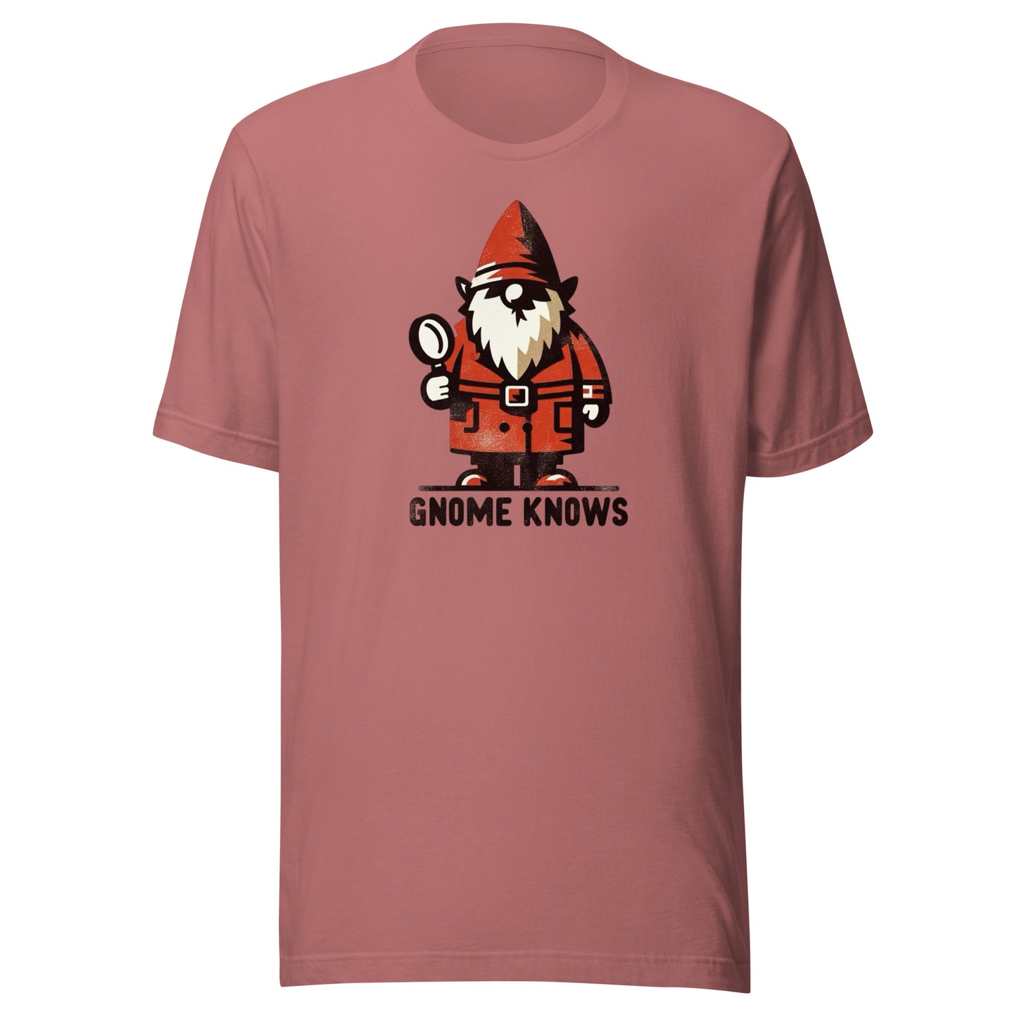 Gnome Knows Garden Investigator Unisex t-shirt