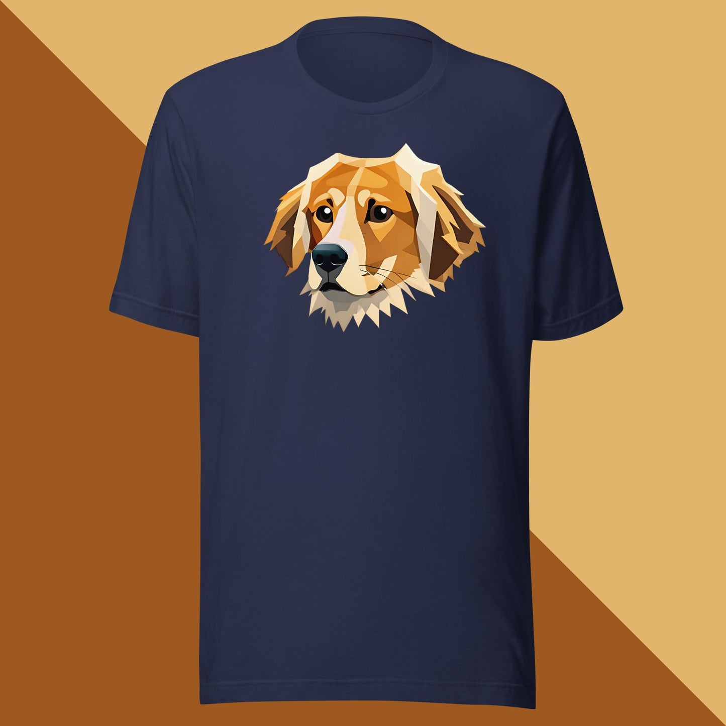 Natural Urban Metropolis - Bold Golden Retriever Spirit