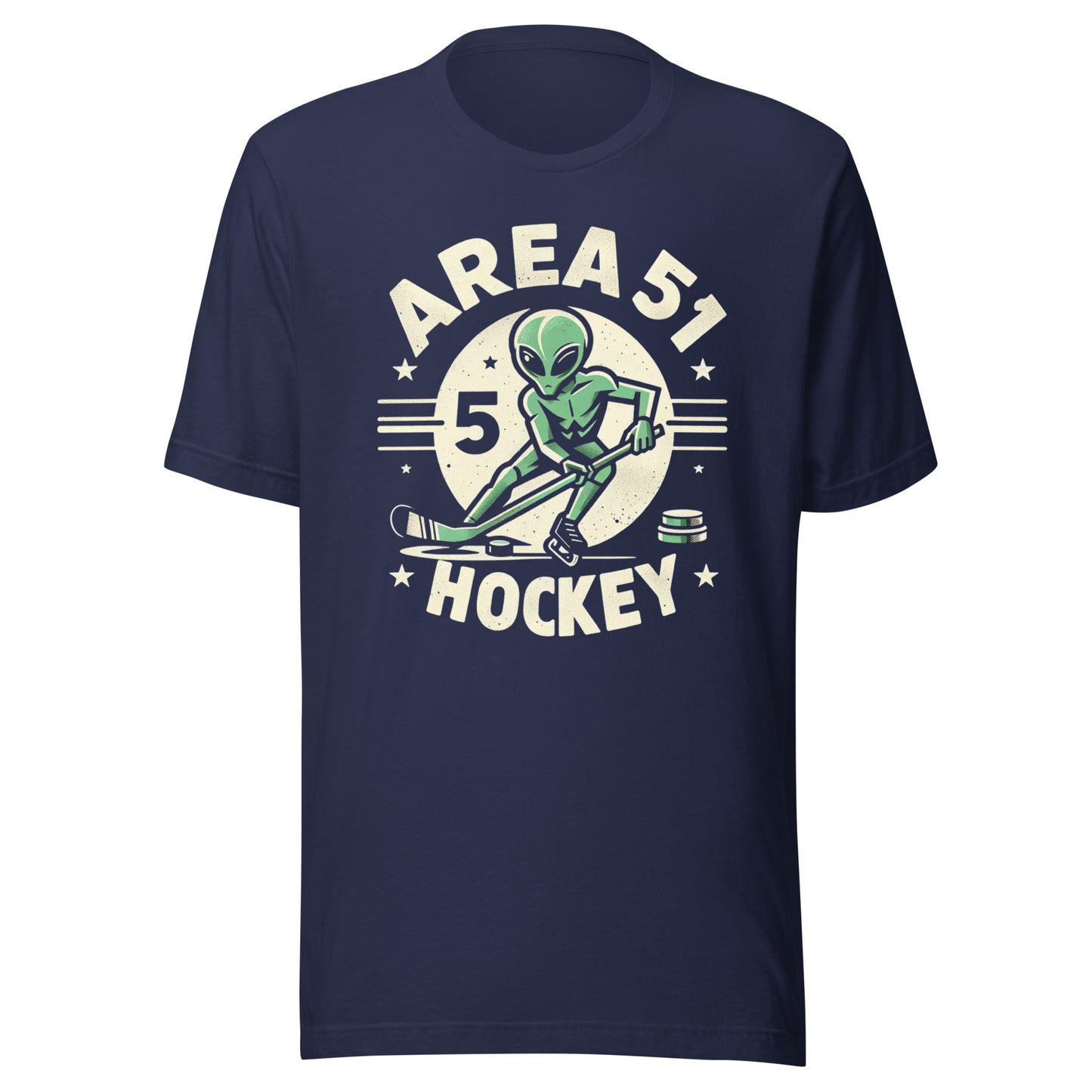 Area 51 Hockey Alien Unisex t-shirt