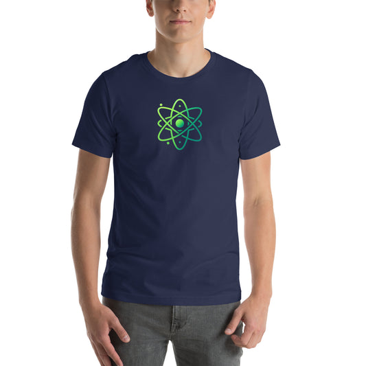 Atomic Structure Atom Green Neon Unisex T-Shirt