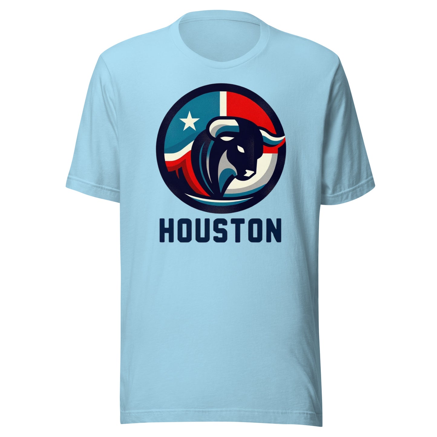 Houston Gridiron: Space City Rodeo - Retro Football Tapestry Series Unisex t-shirt