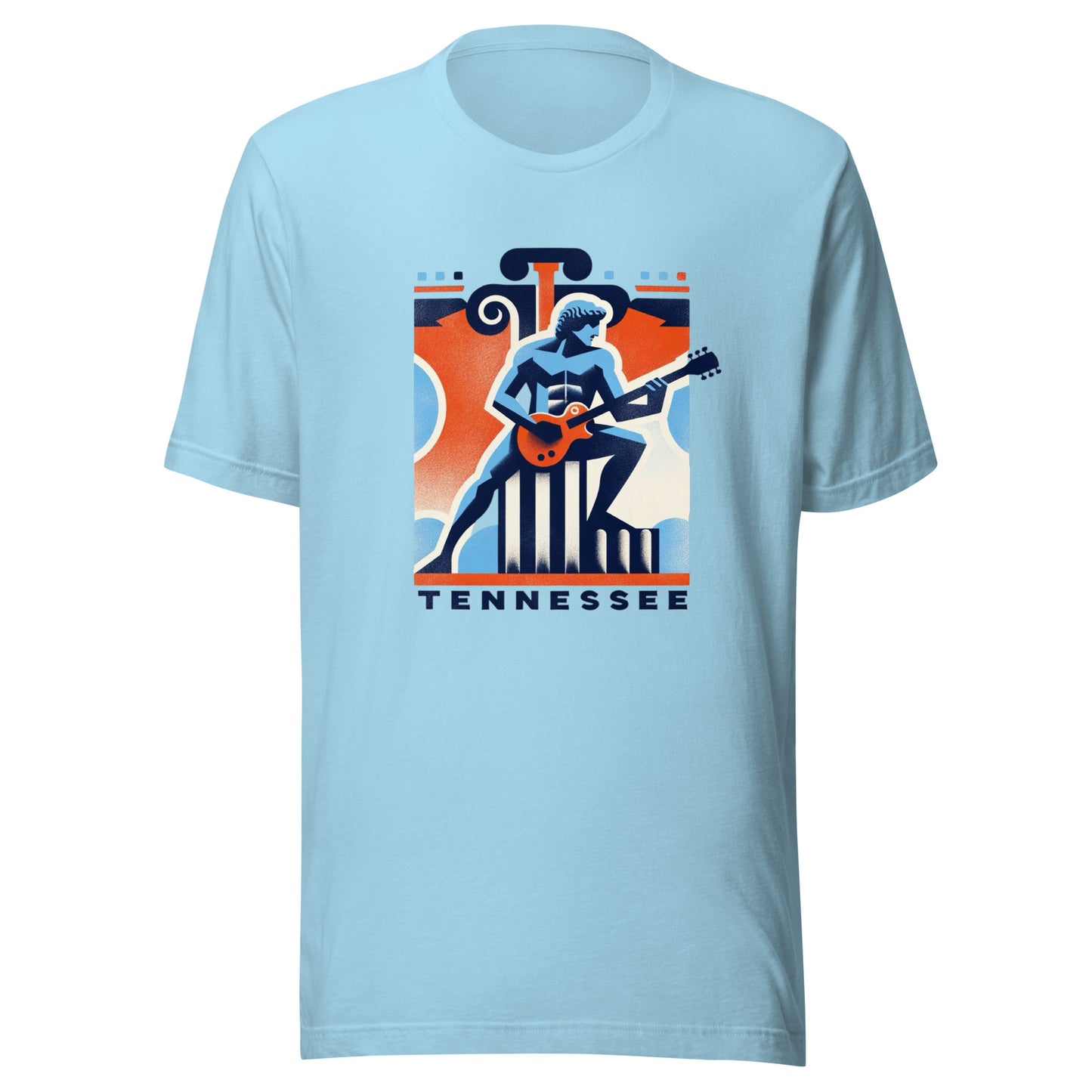 Tennessee Gridiron: Prometheus Rocks - Retro Football Tapestry Series Unisex t-shirt