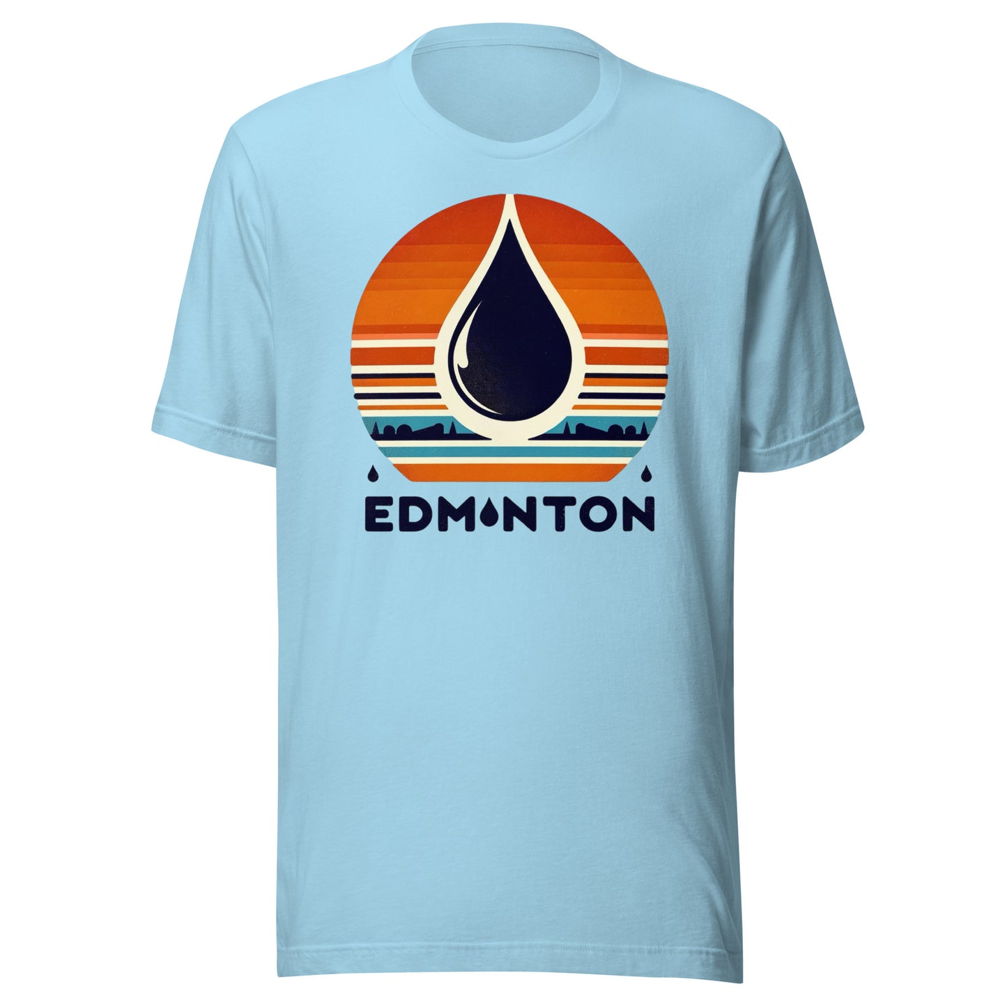 Edmonton Rink Roots: The Urban Vintage Hockey Collection Unisex t-shirt