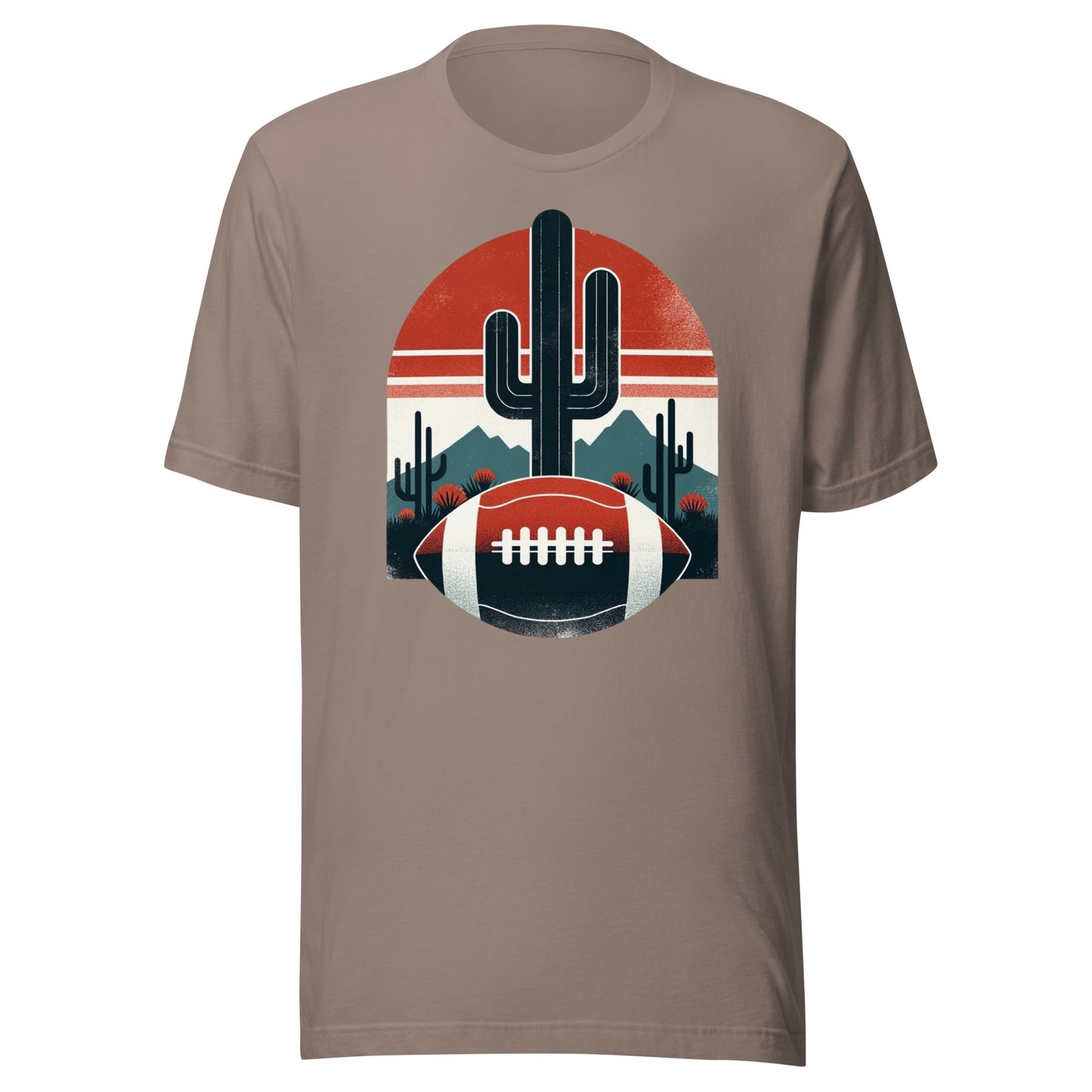 Arizona Gridiron: Desert Dynamos - Retro Football Tapestry Series Unisex t-shirt