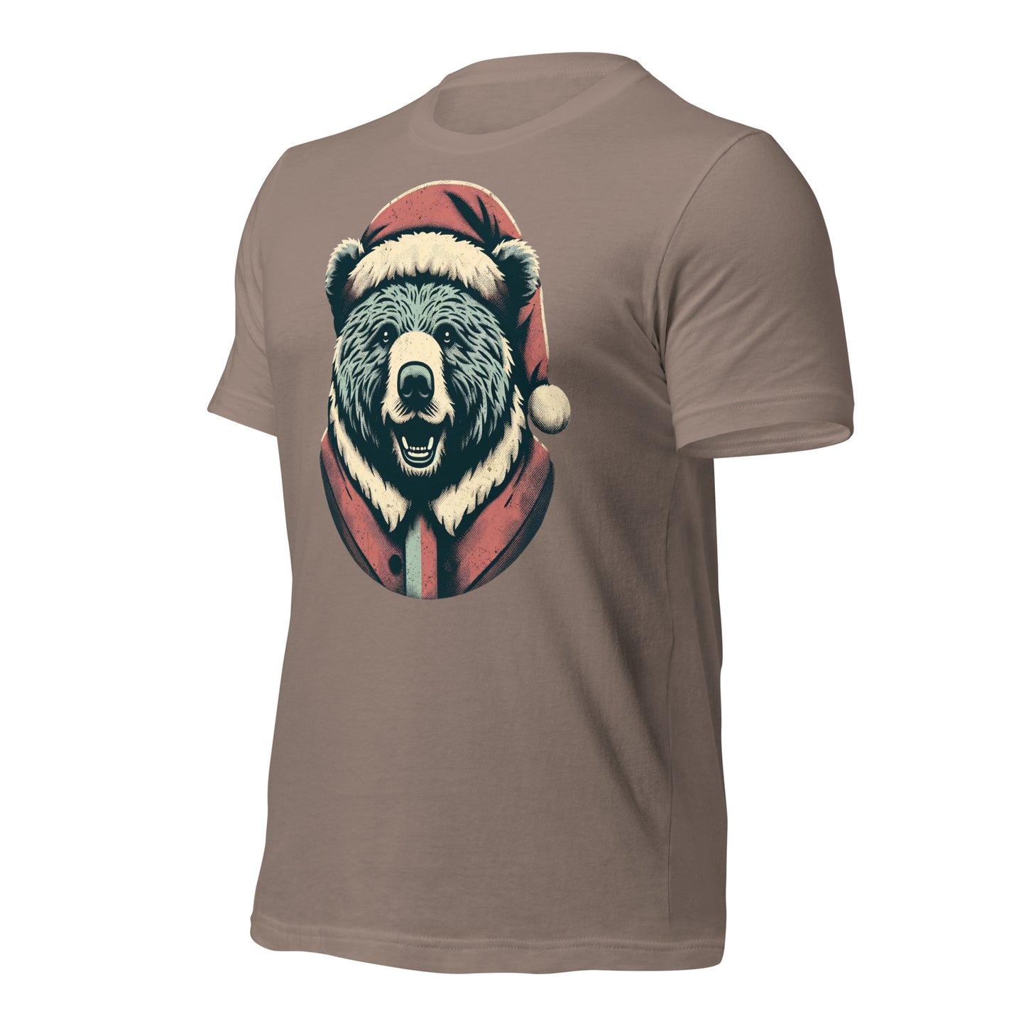 Bear-ly Merry: Rustic Christmas Retreat with Santa's Fuzziest Helpers Unisex t-shirt