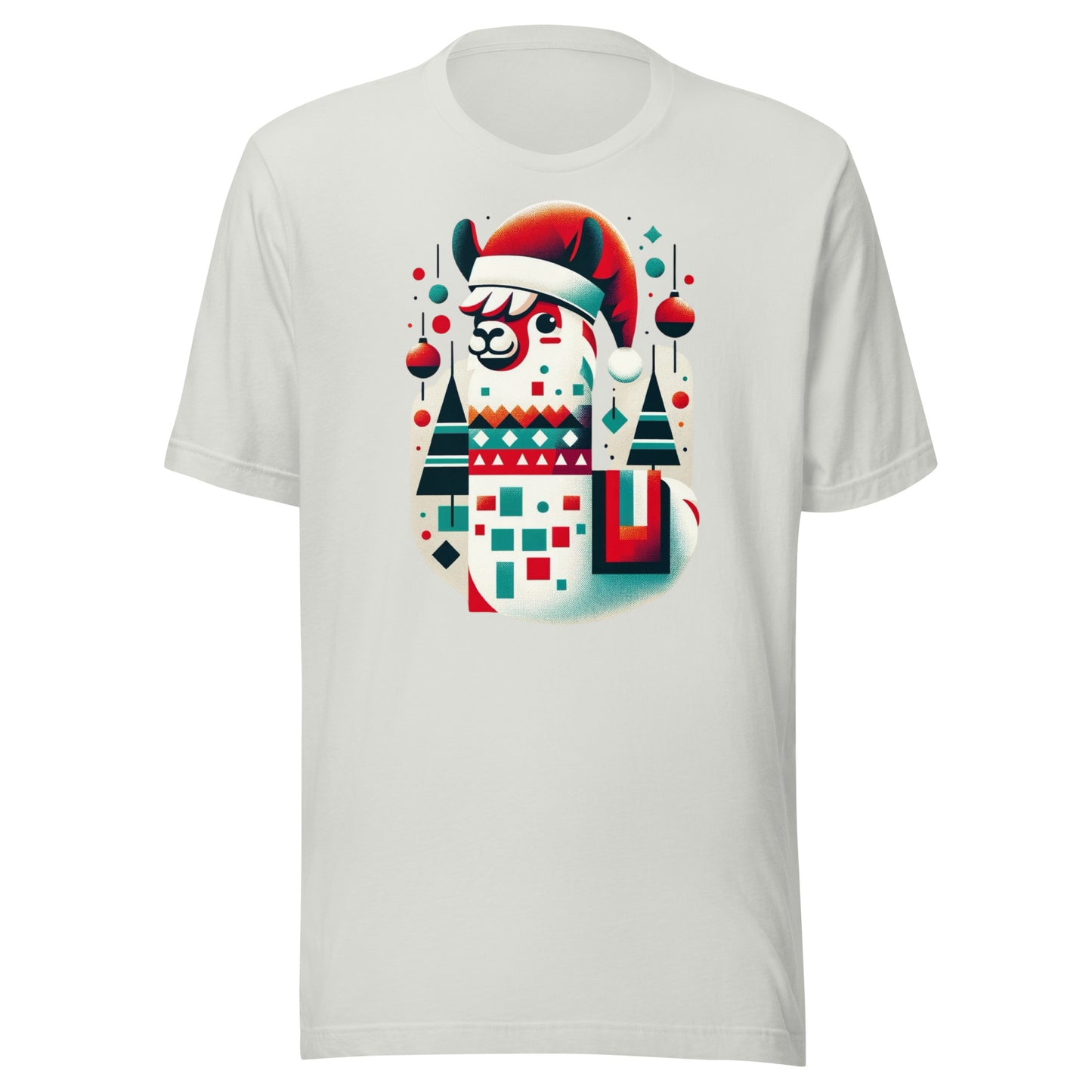 Fa la la la llama Christmas Holiday Unisex t-shirt