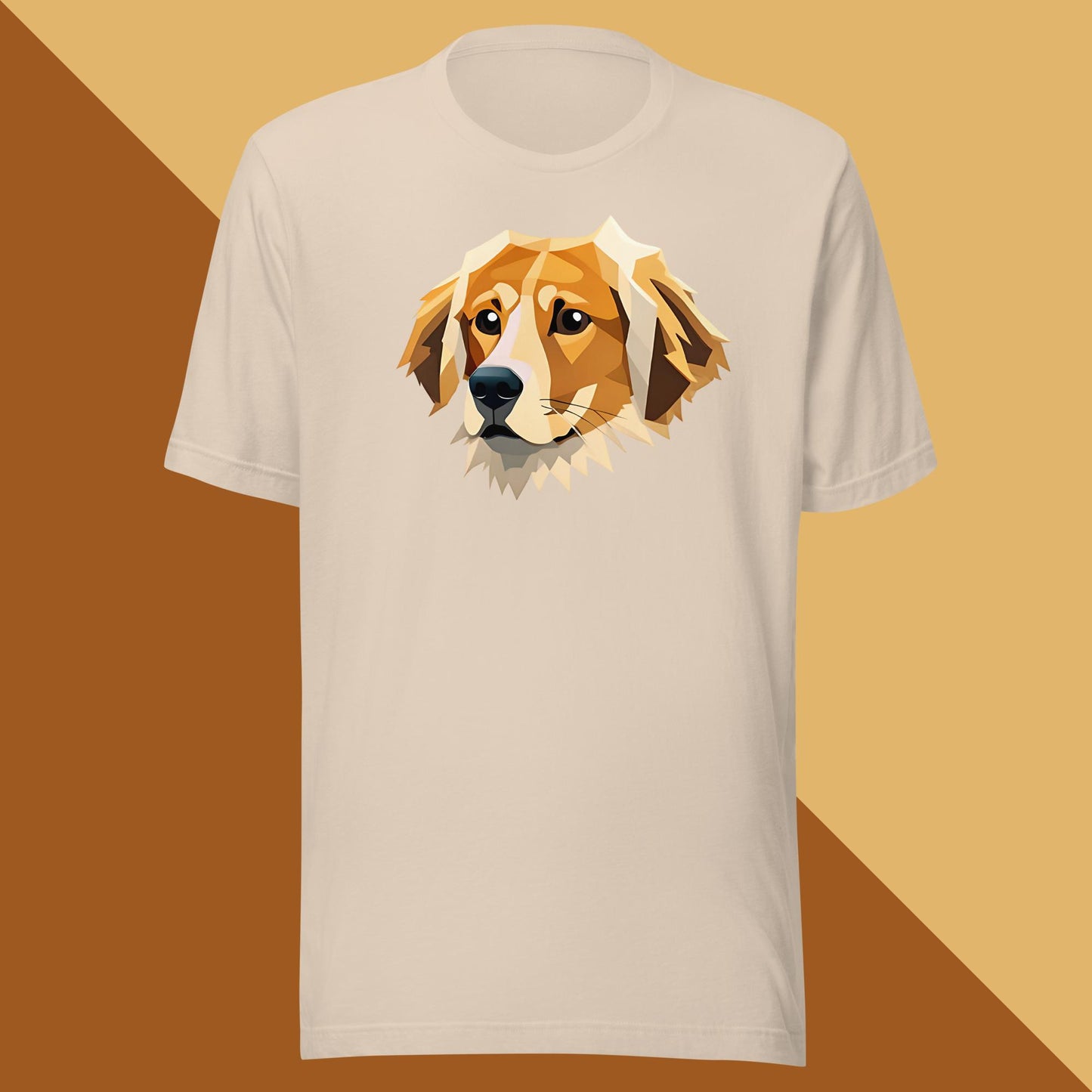 Natural Urban Metropolis - Bold Golden Retriever Spirit