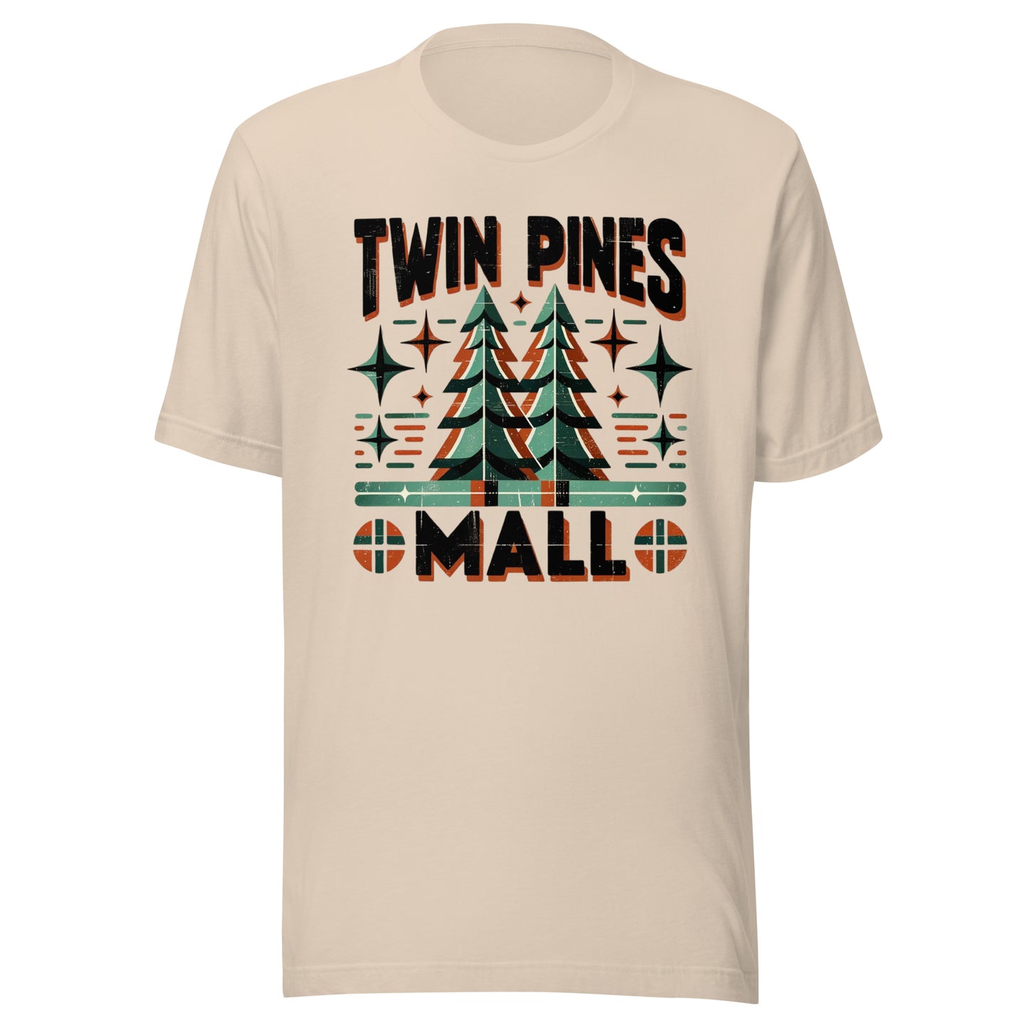 Back to the Mall Twin Pines Christmas Unisex t-shirt