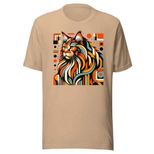 Iron Paws: Maine Coon Cat Medley - Vibrant Coats, Majestic Presence Unisex t-shirt