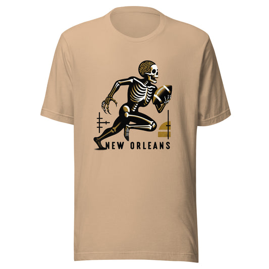 New Orleans Gridiron: Zombie Army - Retro Football Tapestry Series Unisex t-shirt