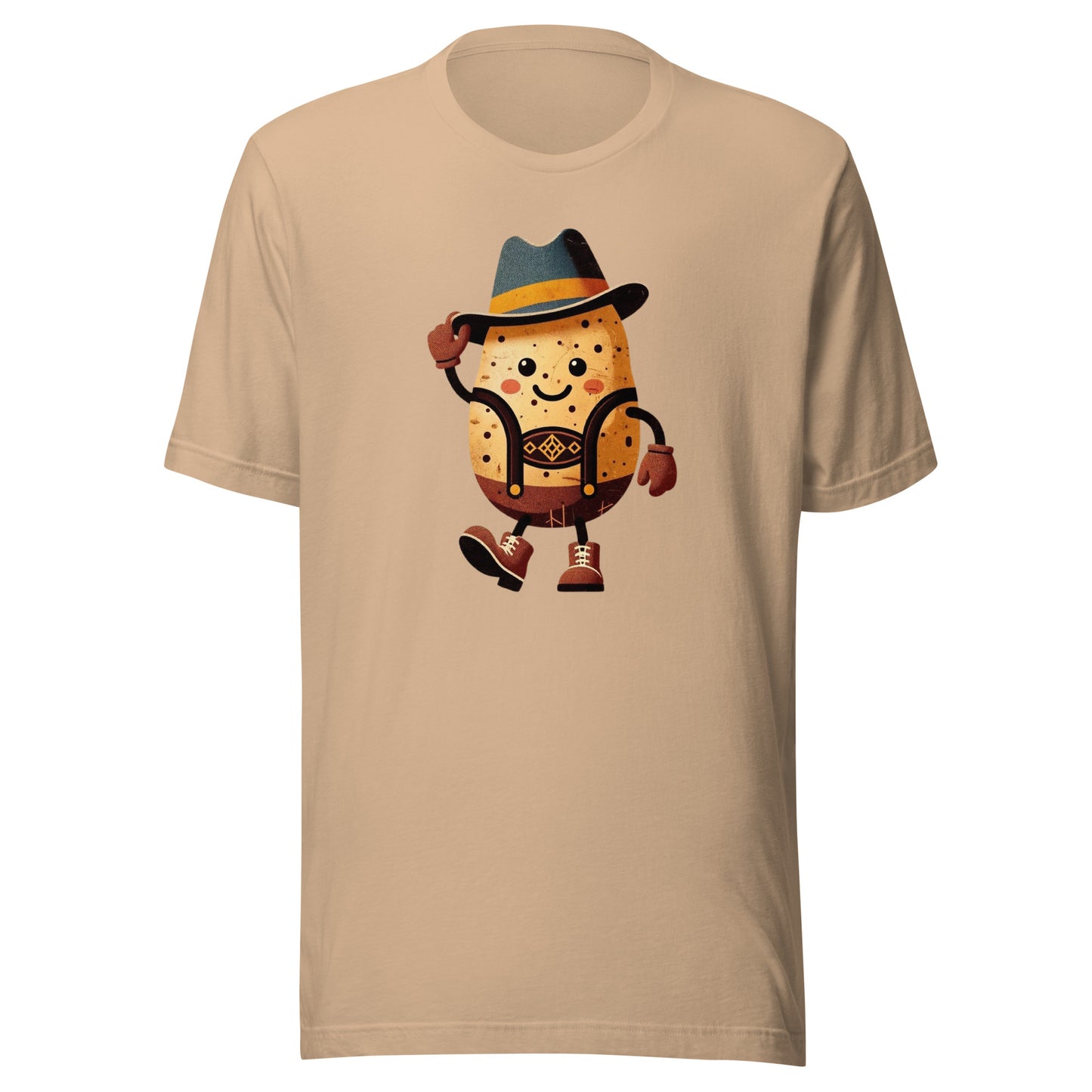 Oktoberfest Potato Man Unisex t-shirt