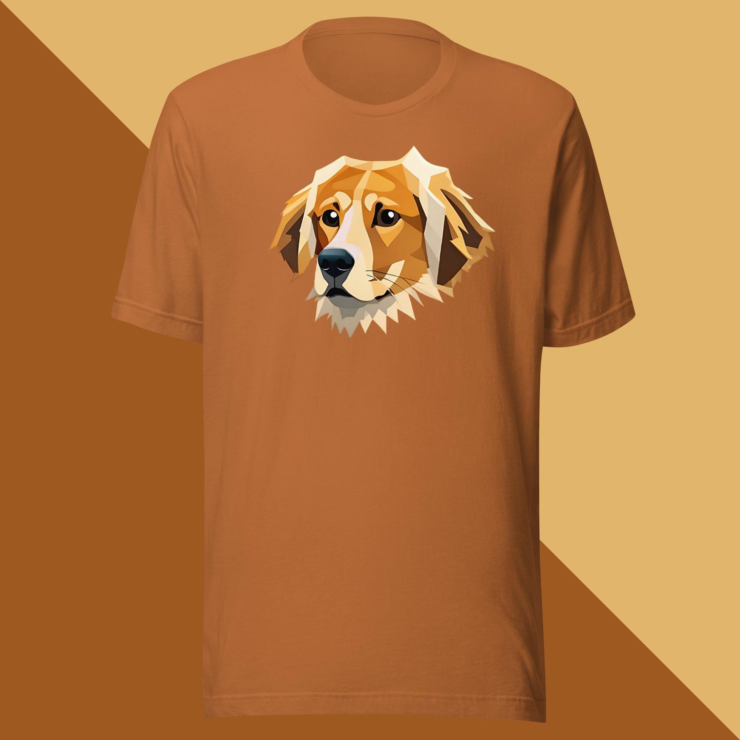 Natural Urban Metropolis - Bold Golden Retriever Spirit