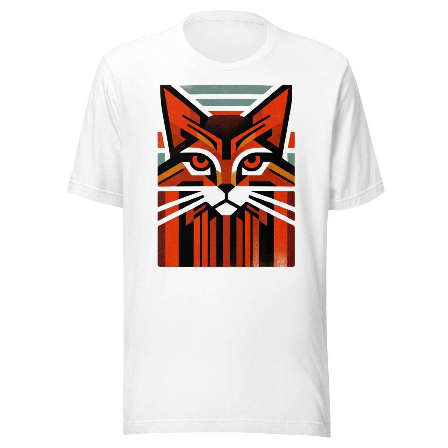 Iron Paws: Abyssinian Cat Essence - Reddish-Brown Ticking Triumph Unisex t-shirt