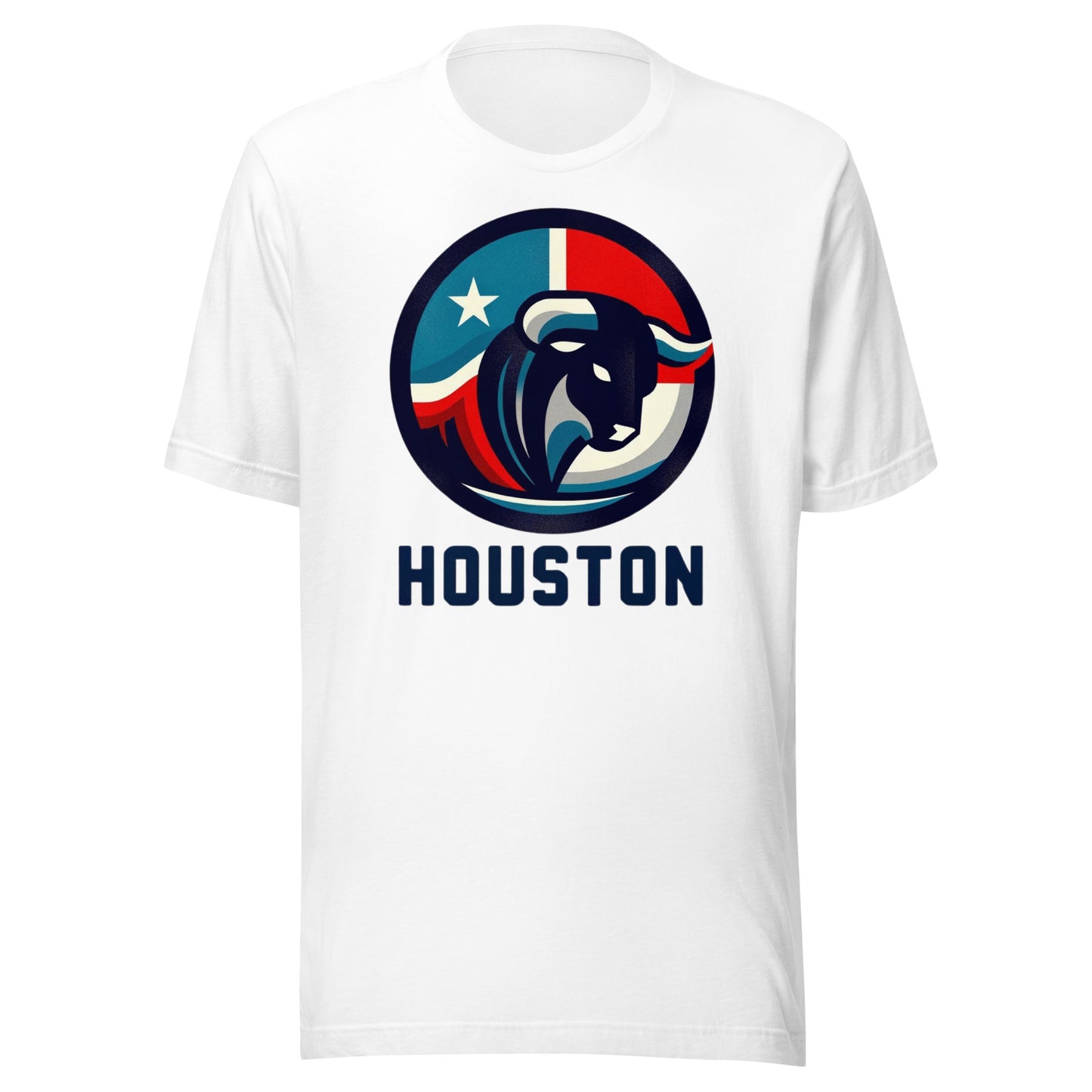 Houston Gridiron: Space City Rodeo - Retro Football Tapestry Series Unisex t-shirt