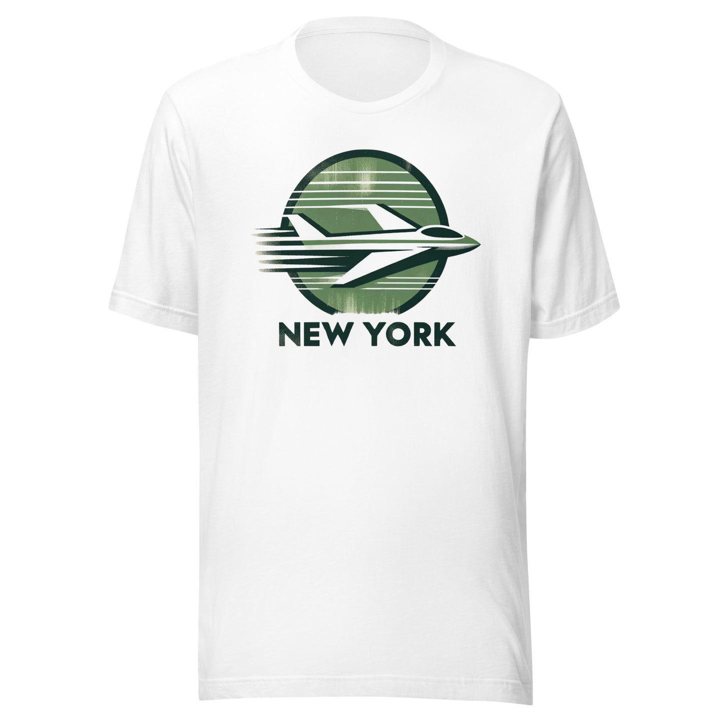 New York Gridiron: Skyline Defenders - Retro Football Tapestry Series Unisex t-shirt