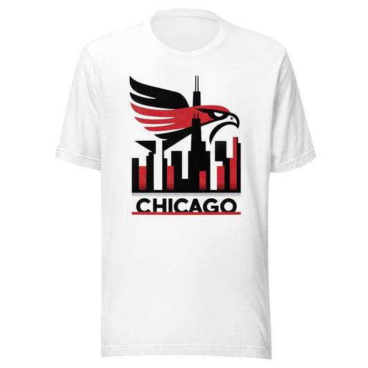 Chicago Rink Roots: The Urban Vintage Hockey Collection Unisex t-shirt