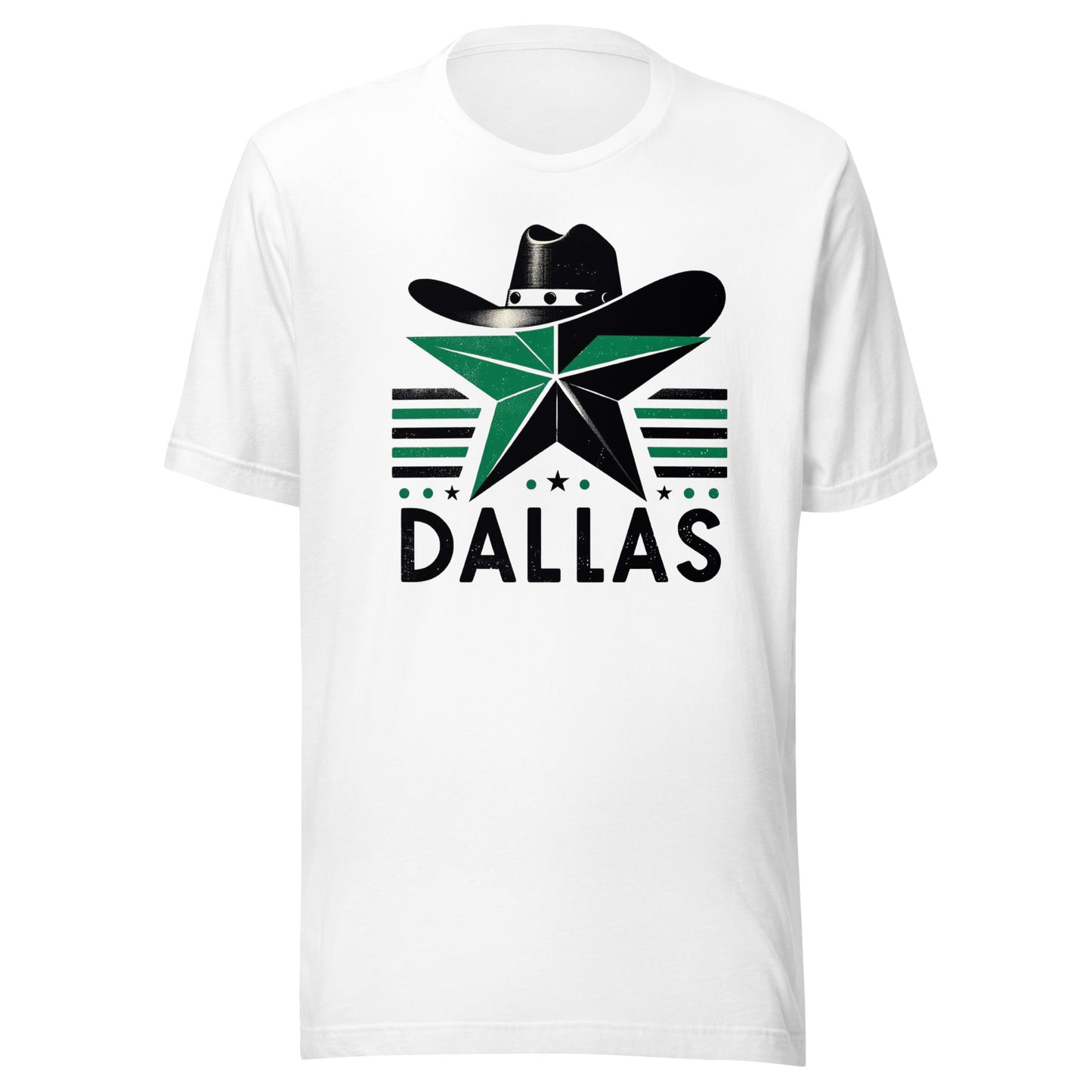 Dallas Rink Roots: The Urban Vintage Hockey Collection Unisex t-shirt