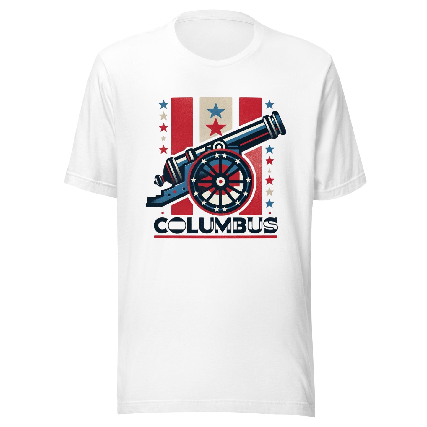 Columbus Rink Roots: The Urban Vintage Hockey Collection Unisex t-shirt