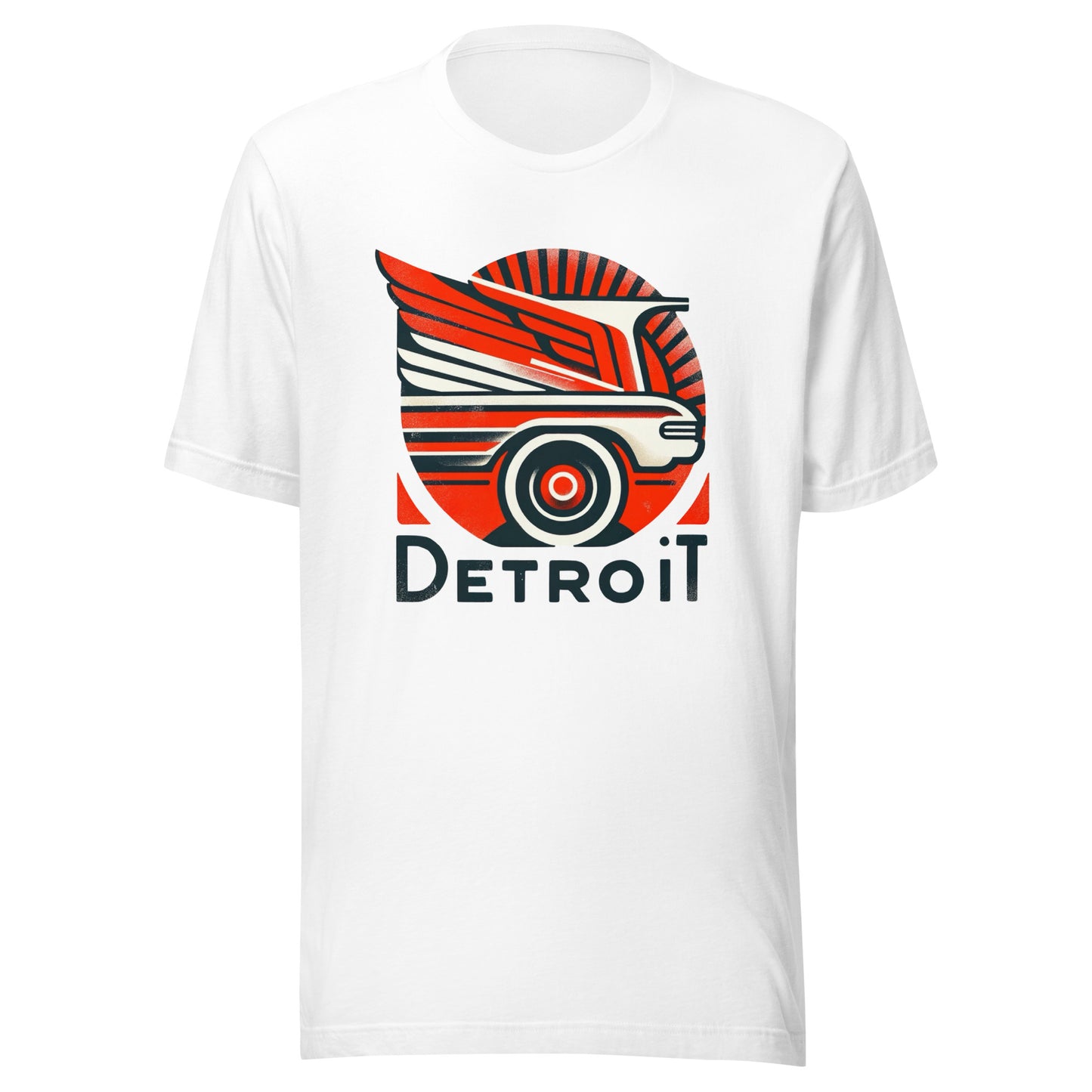 Detroit Rink Roots: The Urban Vintage Hockey Collection Unisex t-shirt