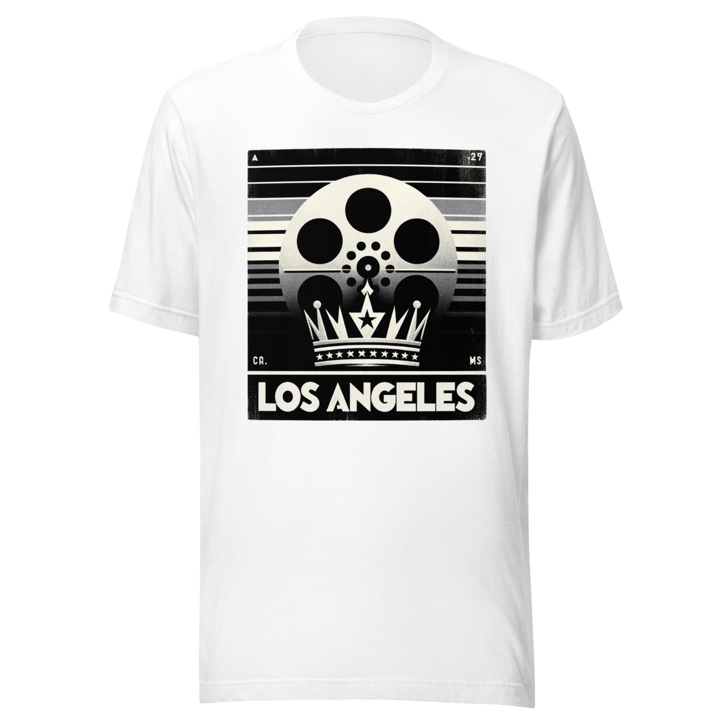 Los Angeles Rink Roots: The Urban Vintage Hockey Collection Unisex t-shirt