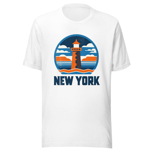 New York Rink Roots: The Urban Vintage Hockey Collection Unisex t-shirt
