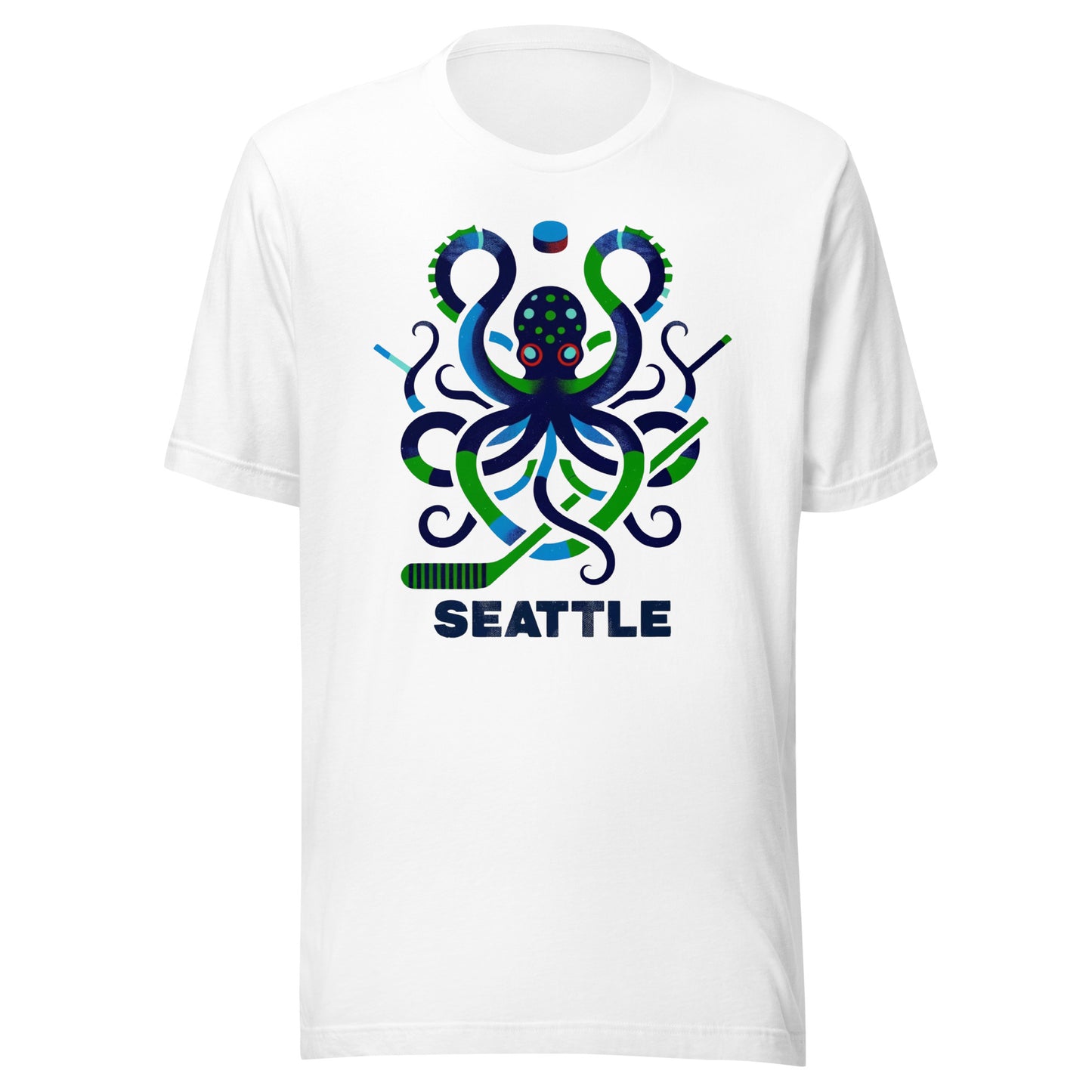 Seattle Rink Roots: The Urban Vintage Hockey Collection Unisex t-shirt