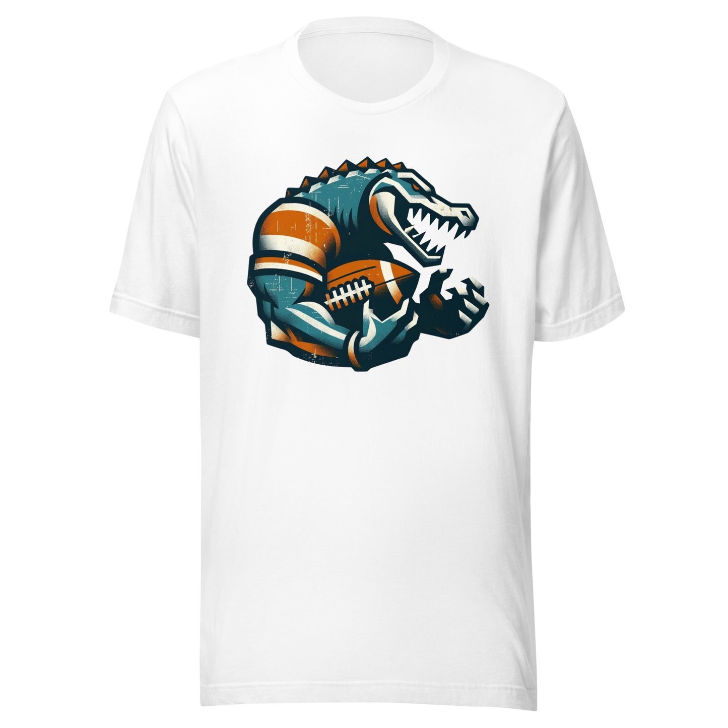 Gainesville Gator Gridiron Glory Vintage Rustic GameDay Threads Unisex Tee