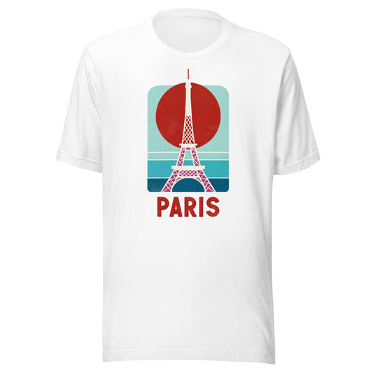Paris Eiffel Tower T-Shirt – Iconic French Landmark Minimalist Unisex t-shirt
