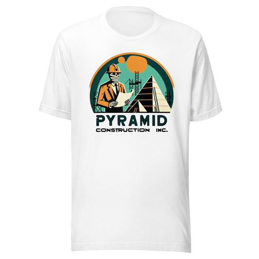 Pyramid Construction Inc. Mummy Architect Unisex t-shirt