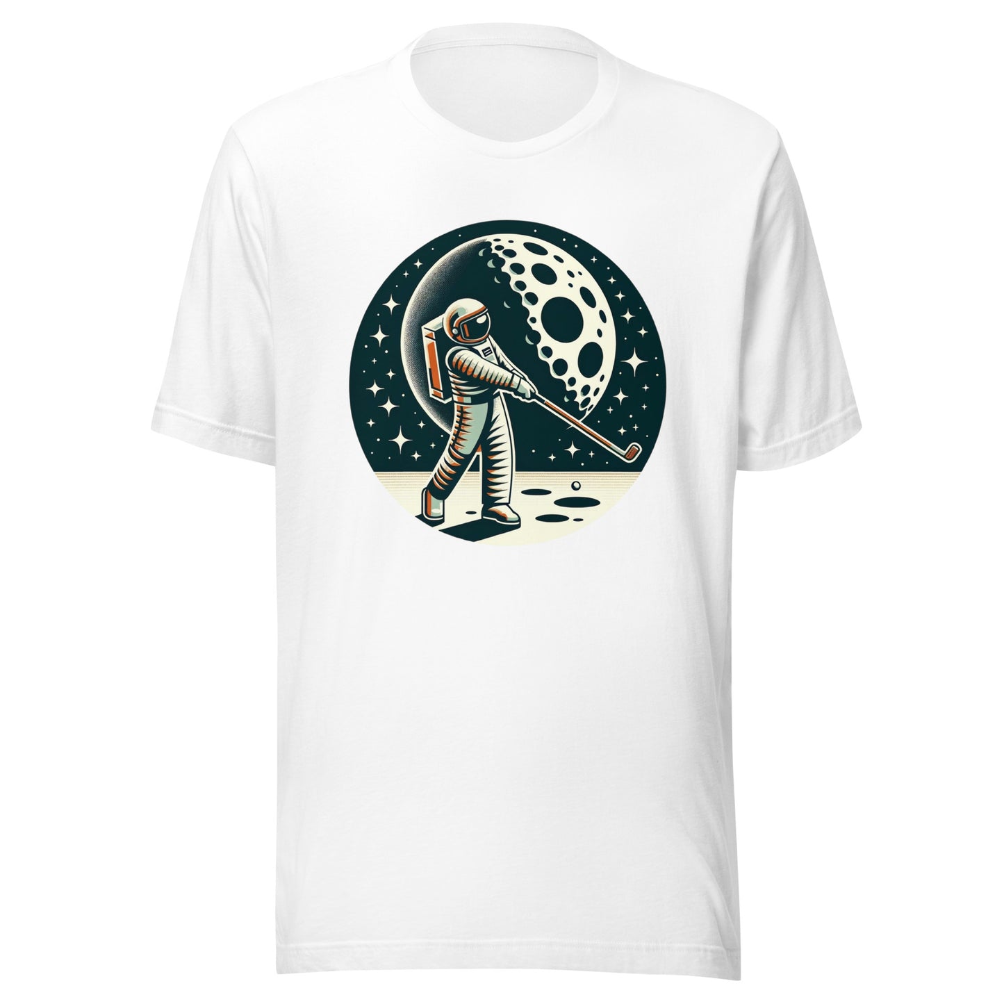 Lunar Golf Club - Driving Over the Moon Unisex t-shirt