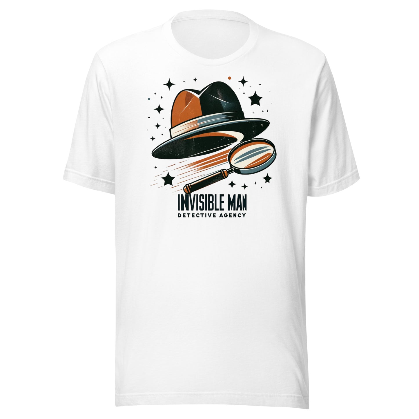 Invisible Man Detective Agency - You Won't See Us Coming Unisex t-shirt