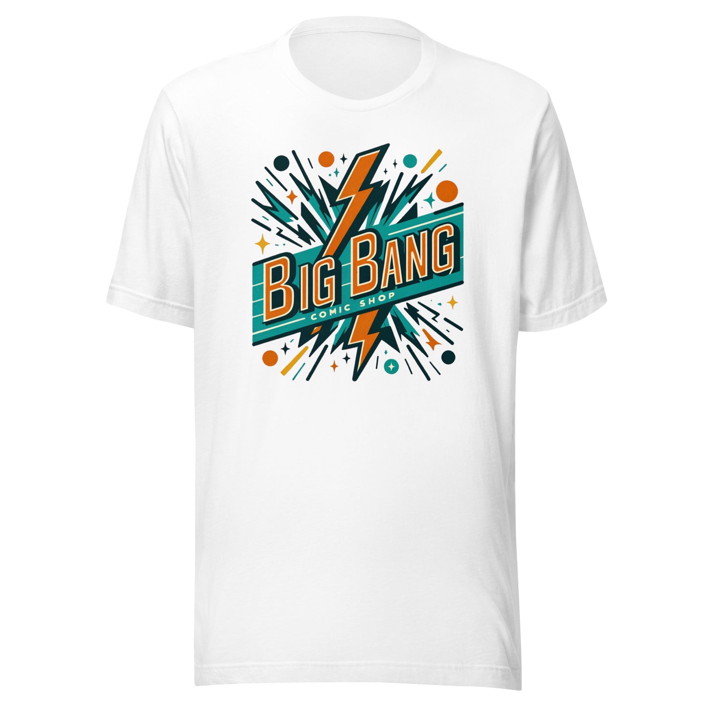Big Bang Comic Shop - Your Ultimate Destination for Comics Unisex t-shirt