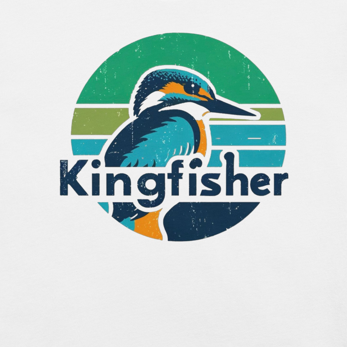 Kingfisher Minimalist - Unisex t-shirt