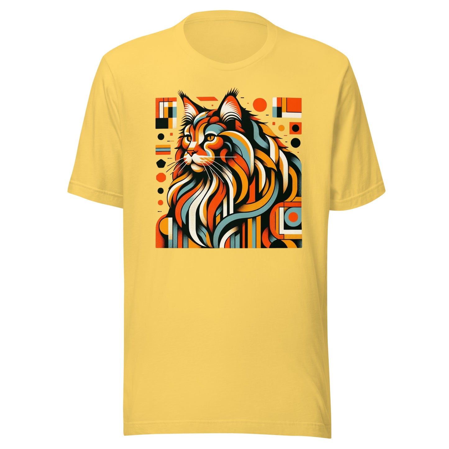 Iron Paws: Maine Coon Cat Medley - Vibrant Coats, Majestic Presence Unisex t-shirt