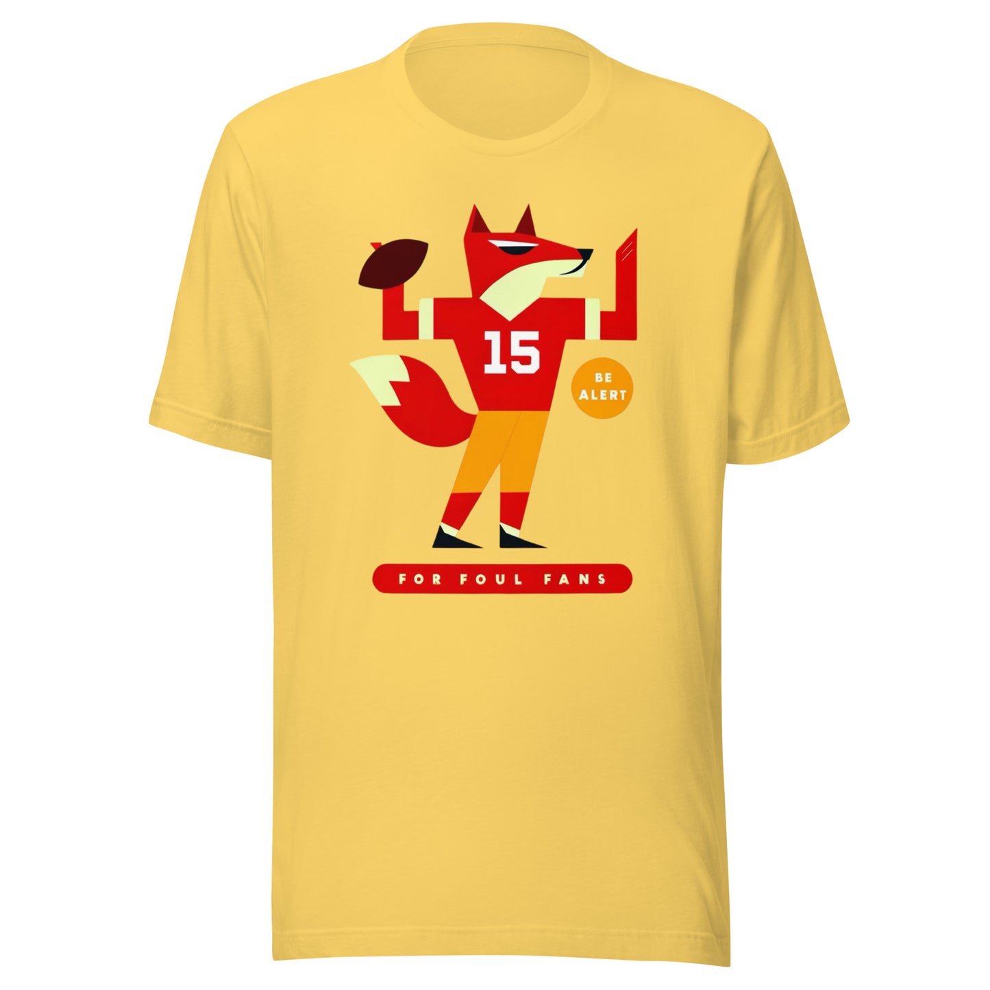 Sneaky Fox Touchdown Tee for Foul Fans - Unisex Football t-shirt