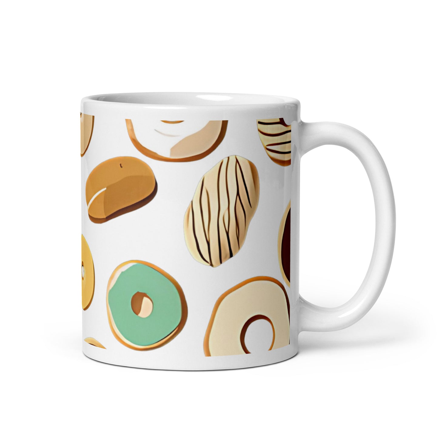 Natural Urban Metropolis - Minimalist Mornings Coffee Cup (Donut Dreams)